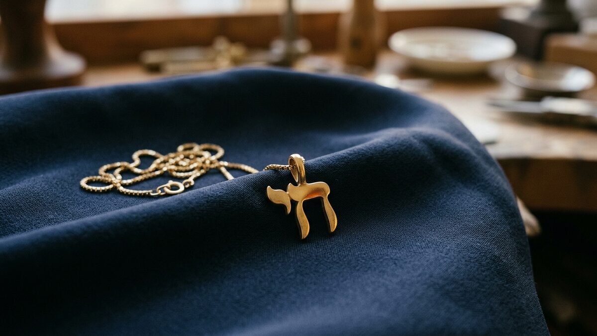 The Chai Pendant: Reading a Symbol That Carries Eighteen
