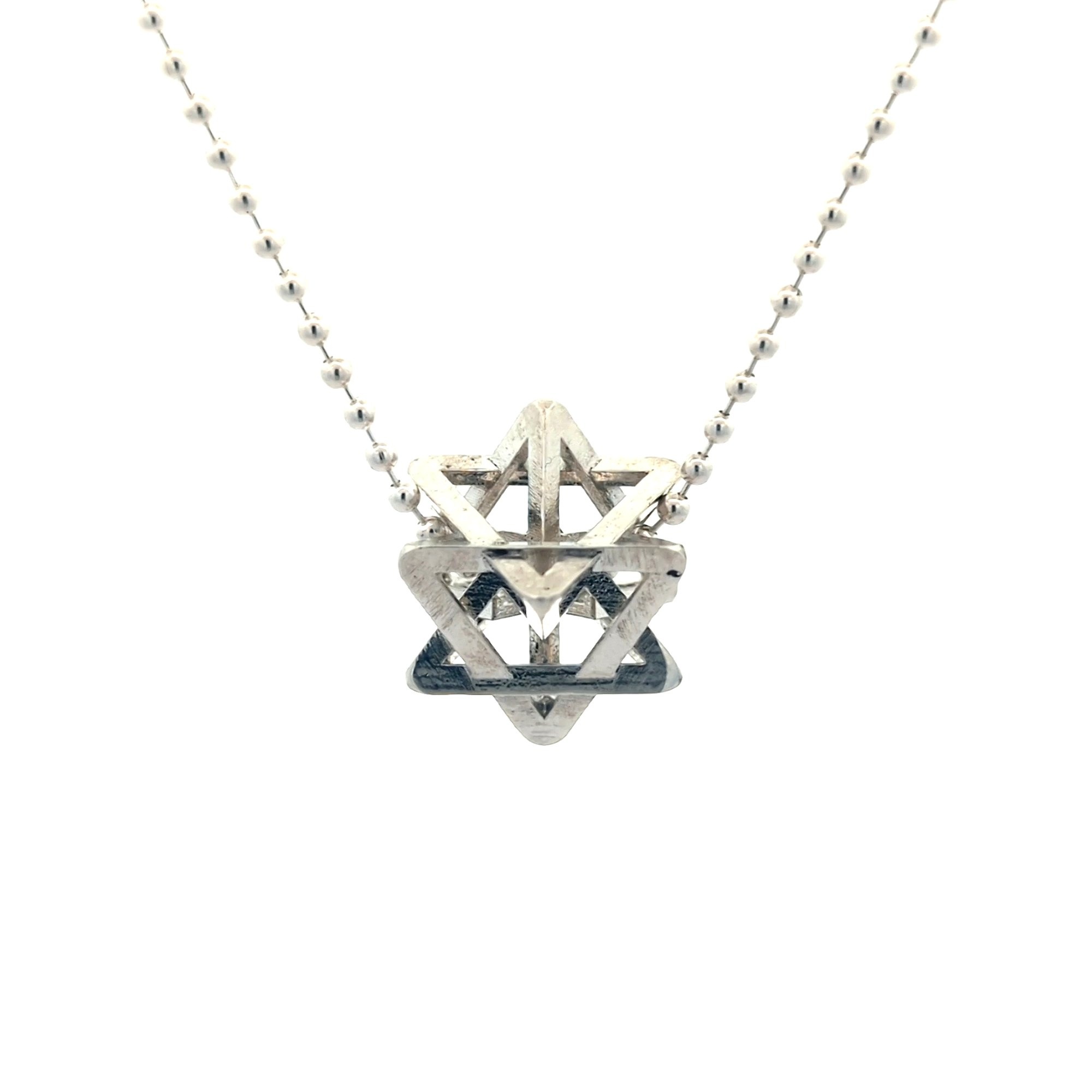 Regular Merkabah — Sterling Silver — view 1
