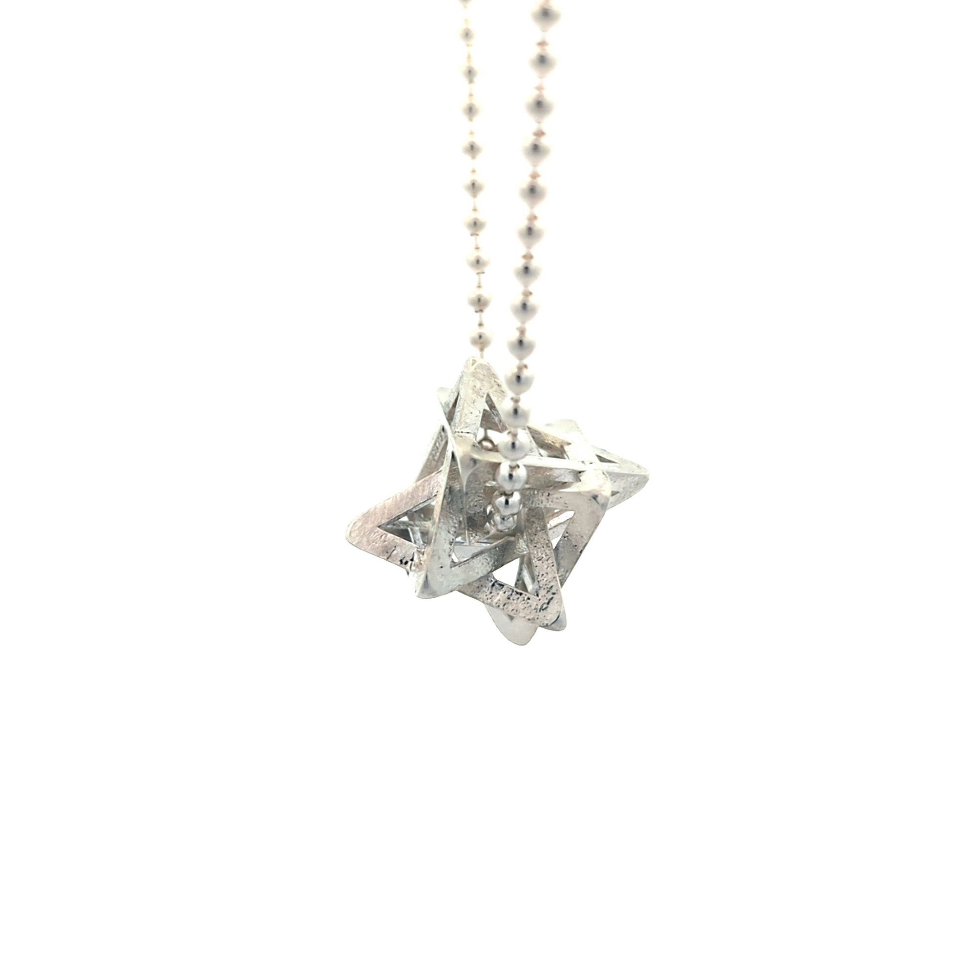 Regular Merkabah — Sterling Silver — view 2