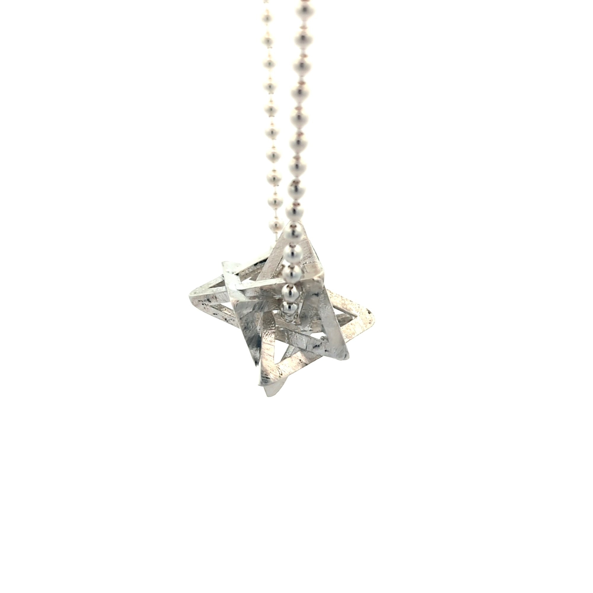 Regular Merkabah — Sterling Silver — view 3