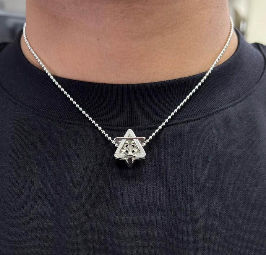 Regular Merkabah — Sterling Silver — view 4
