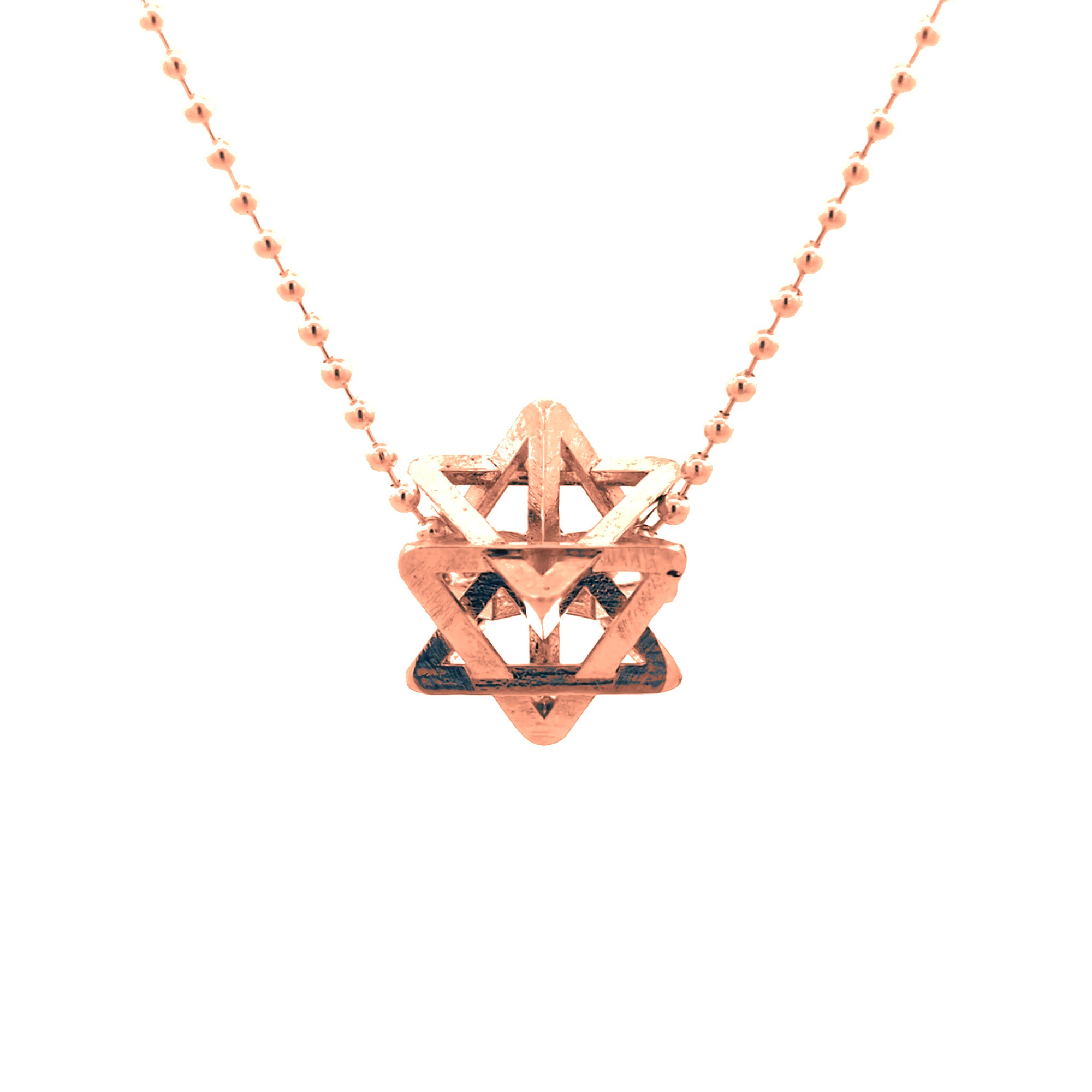 Regular Merkabah — 14K Gold — Rose Gold