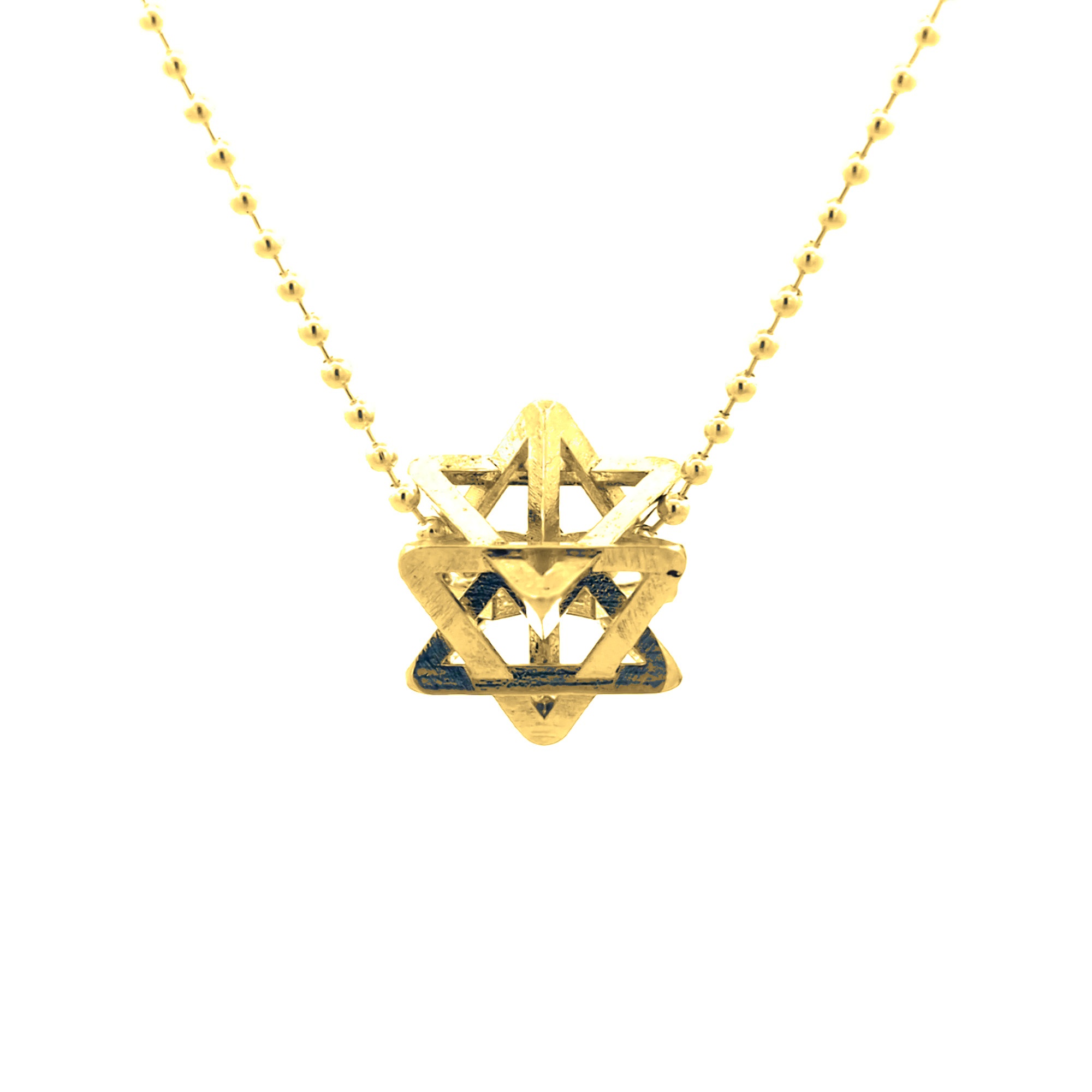 Regular Merkabah — 14K Gold — Yellow Gold