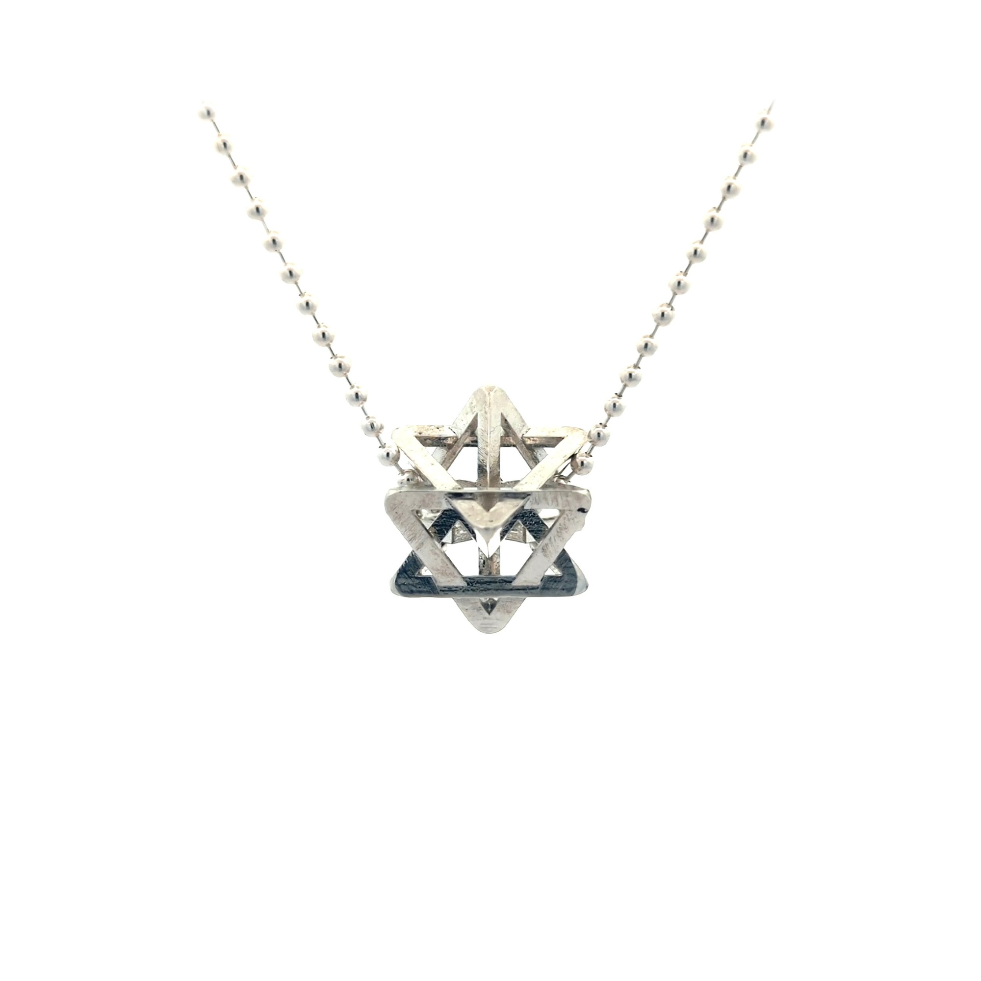 Small Merkabah — Sterling Silver — view 1