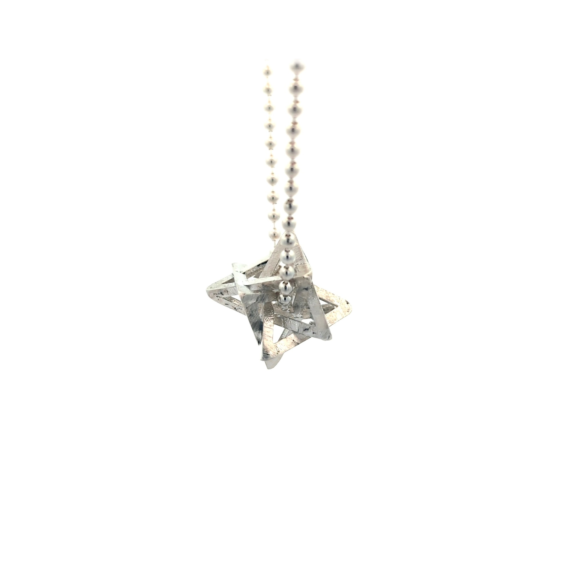 Small Merkabah — Sterling Silver — view 3
