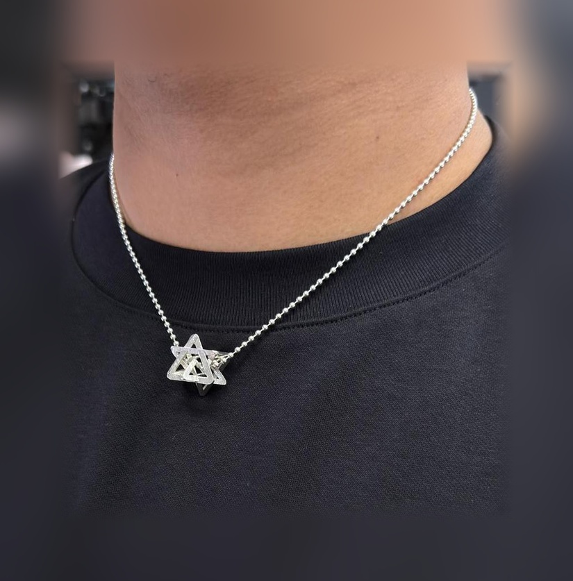 Small Merkabah — Sterling Silver — view 5