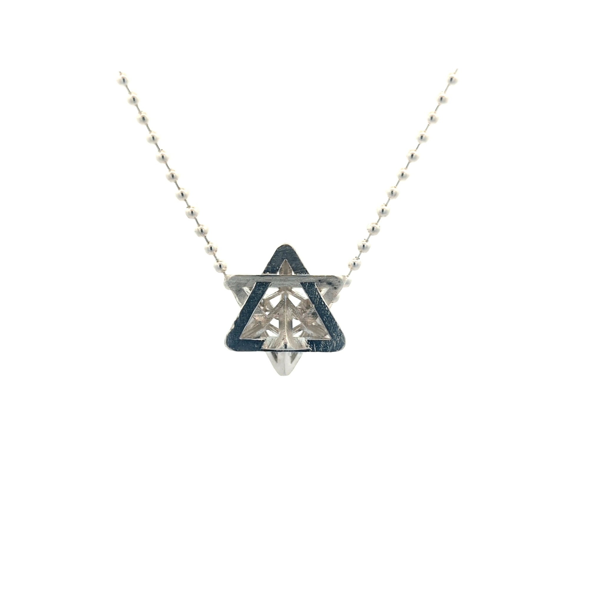 Small Merkabah — Sterling Silver — view 7