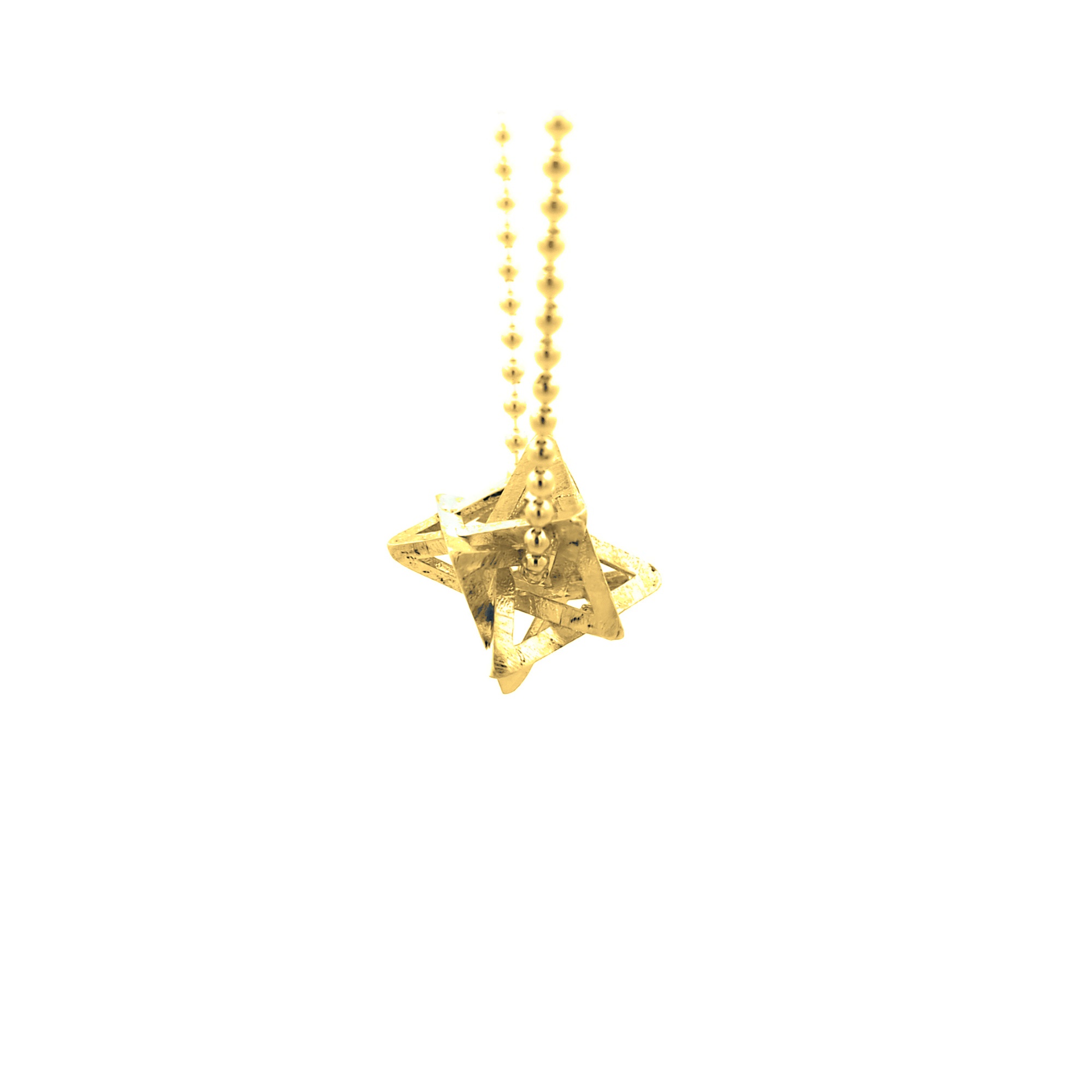 Small Merkabah — 14K Gold — Yellow Gold — view 3