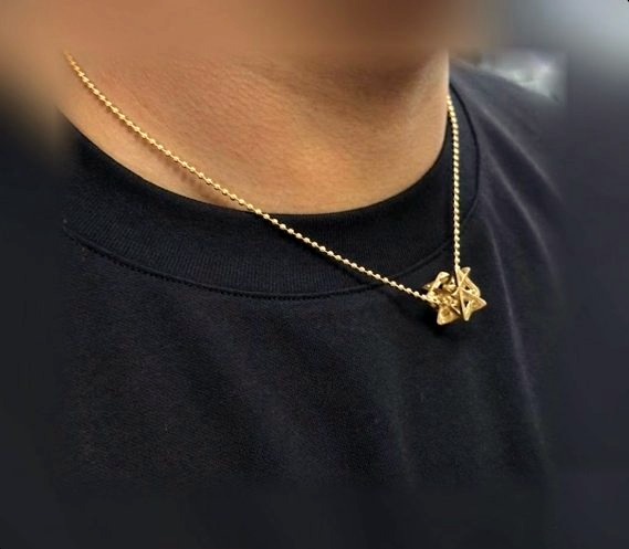 Small Merkabah — 14K Gold — Yellow Gold — view 7